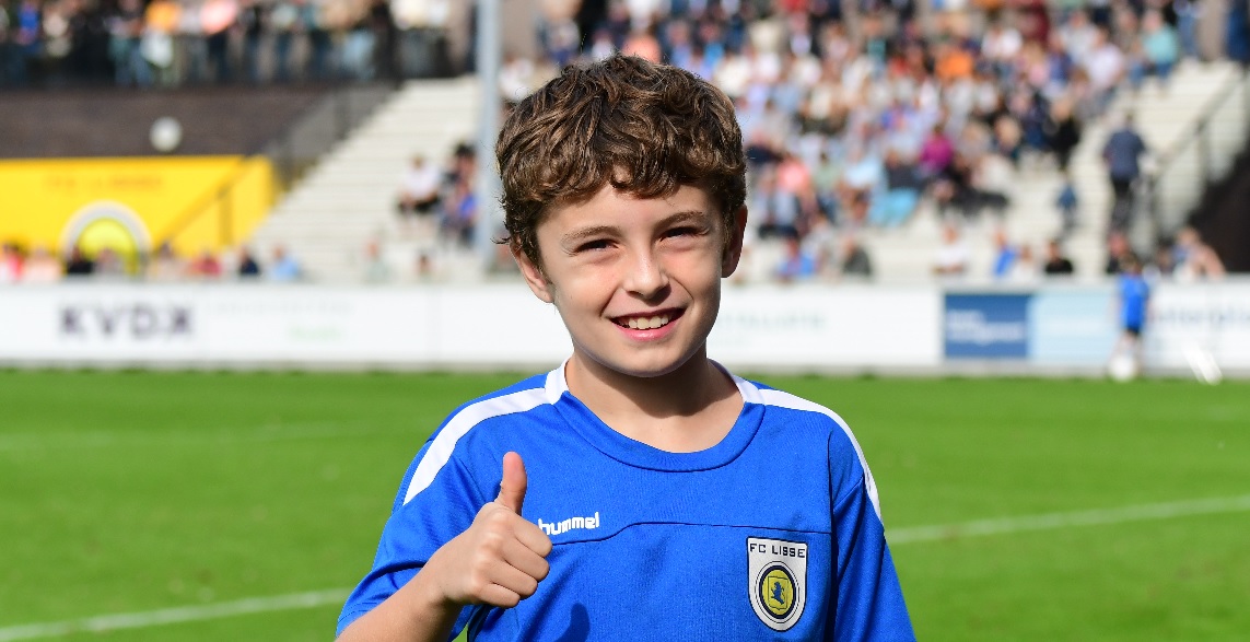 Lucas Vermeer is Pupil van de Week bij FC Lisse tegen VVSB